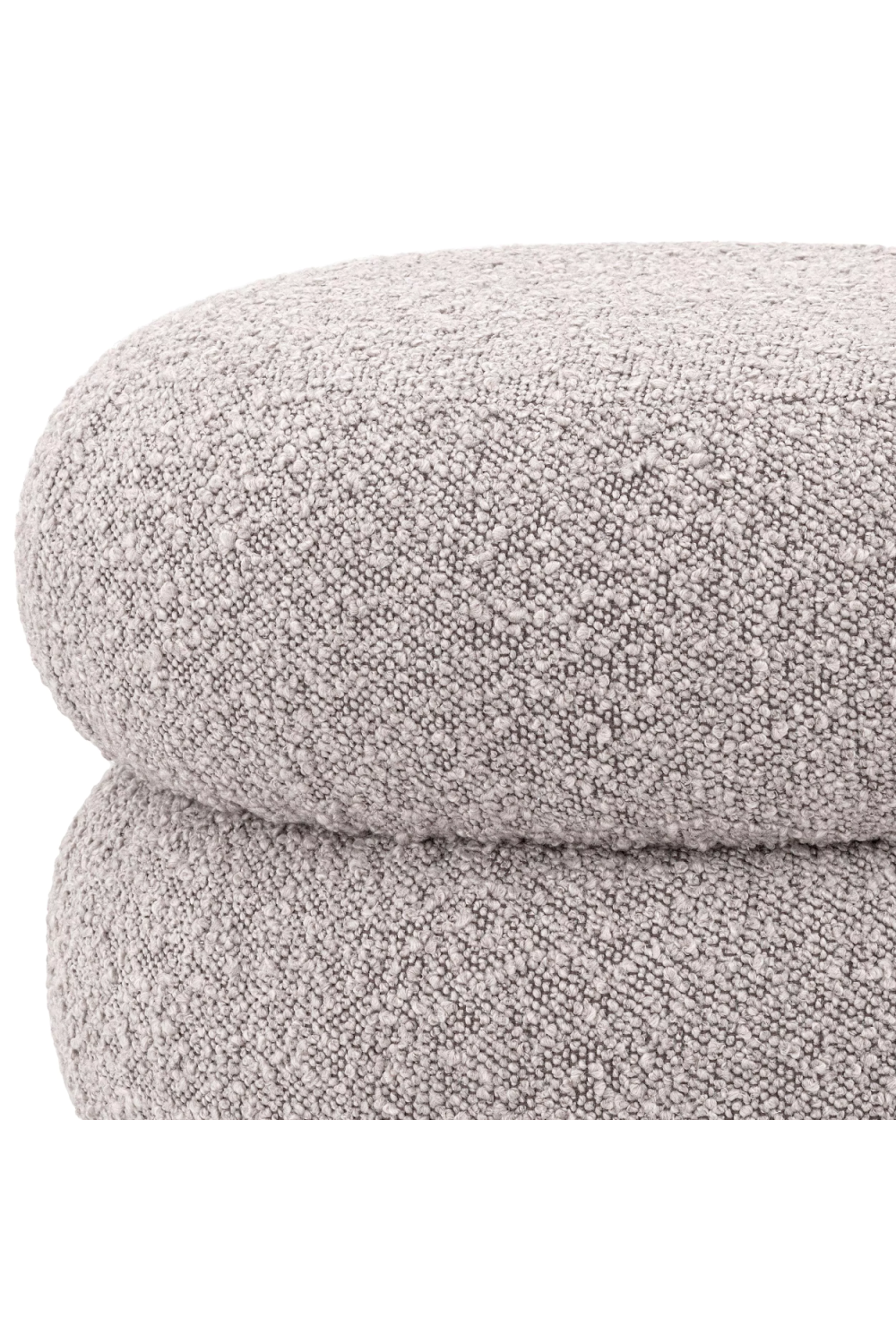 Upholstered Accent Stool Tulum | Eichholtz Miami