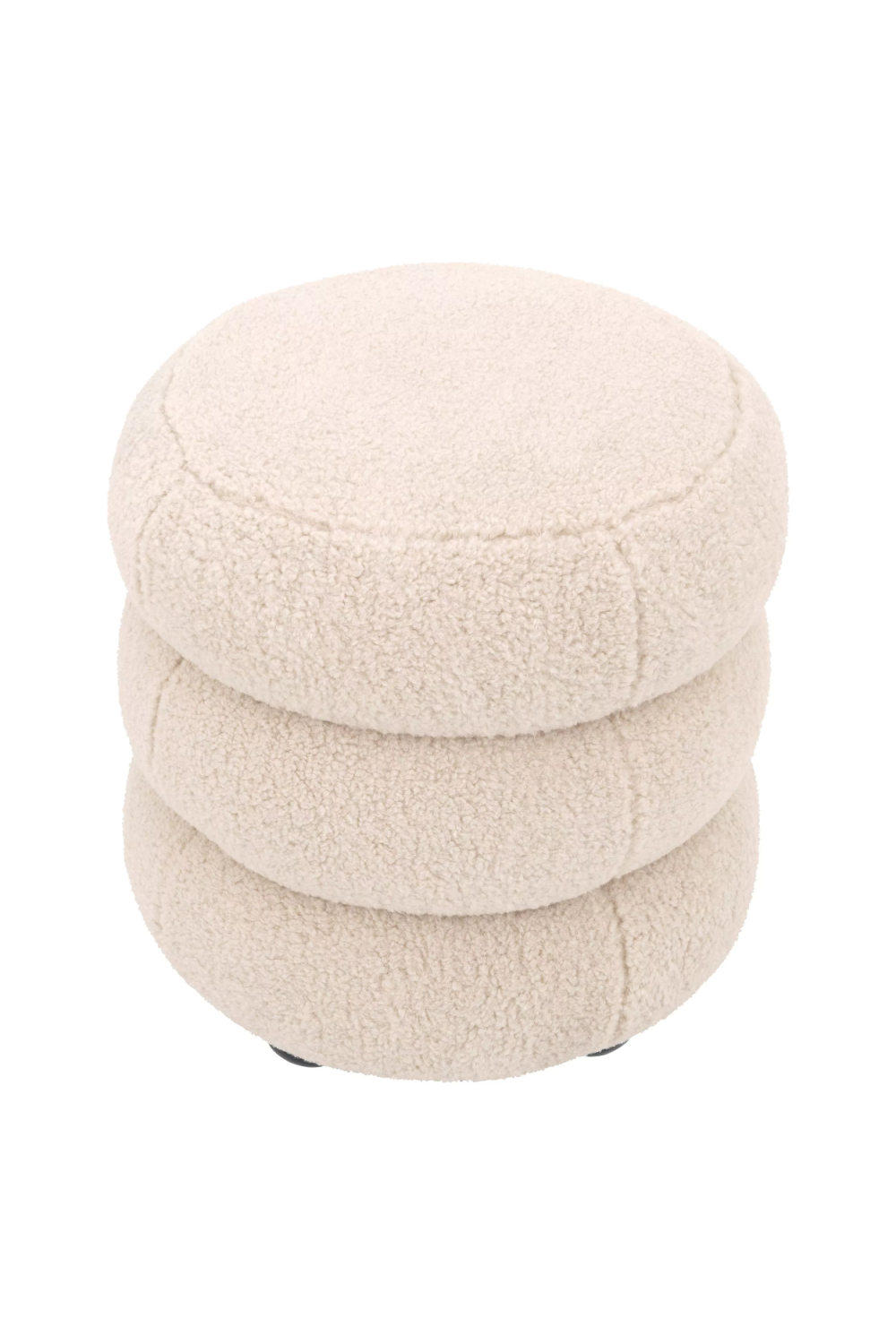 Upholstered Accent Stool Tulum | Eichholtz Miami