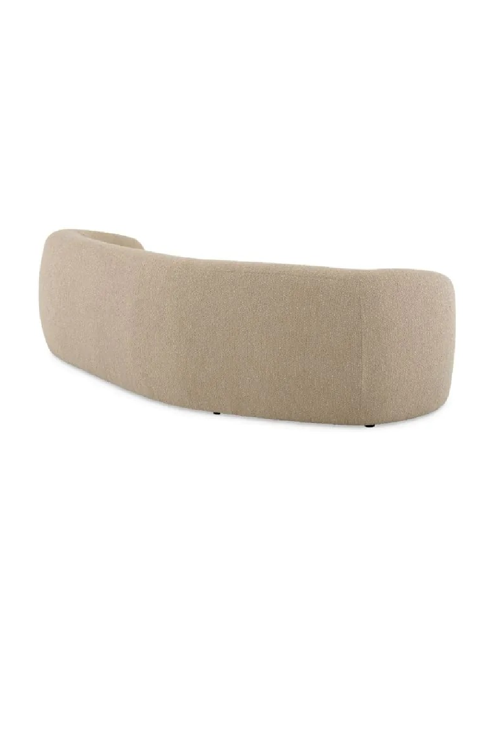 Boucle Curved Sofa Blaine | Eichholtz Miami