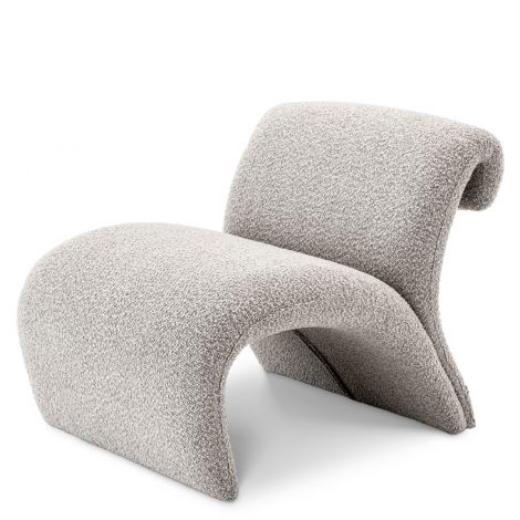 Bouclé Accent Chair Vignola | Eichholtz Miami
