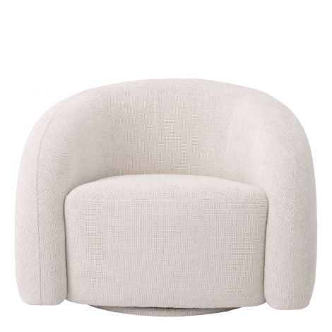 Curved Swivel Armchair Novelle | Eichholtz Miami