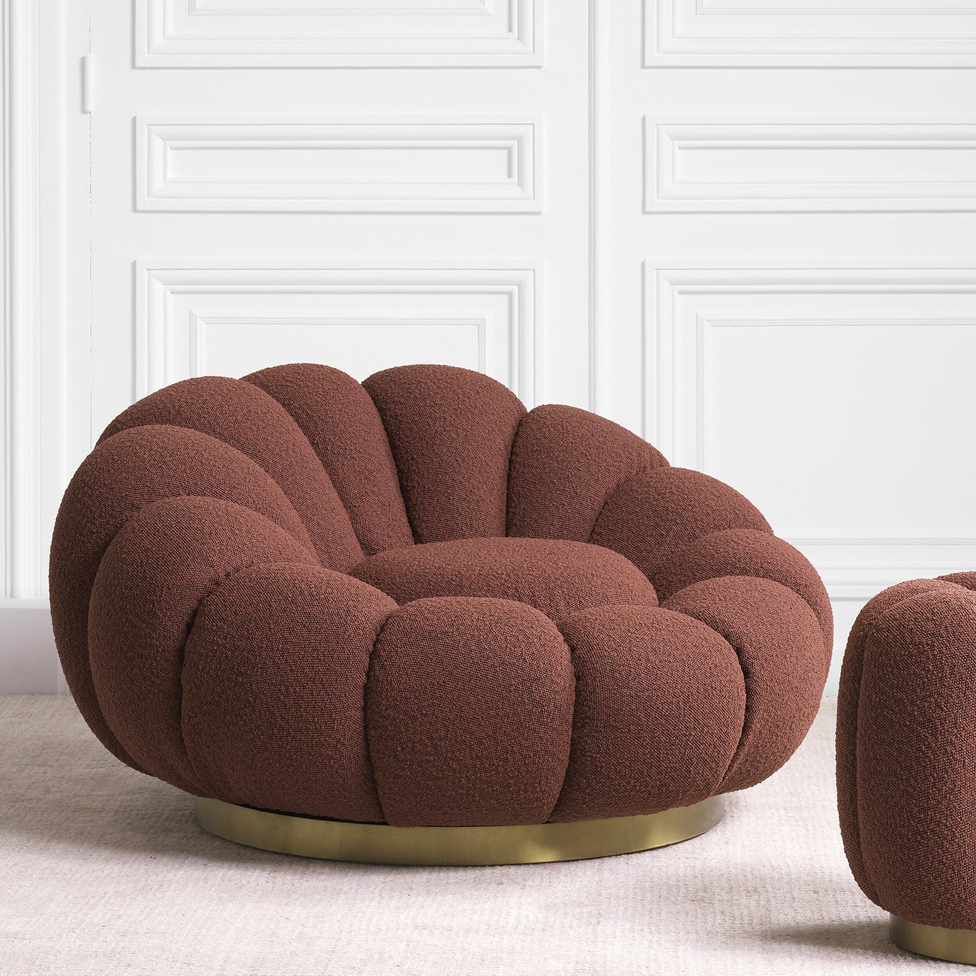 Flower Design Swivel Chair Mello | Eichholtz Miami