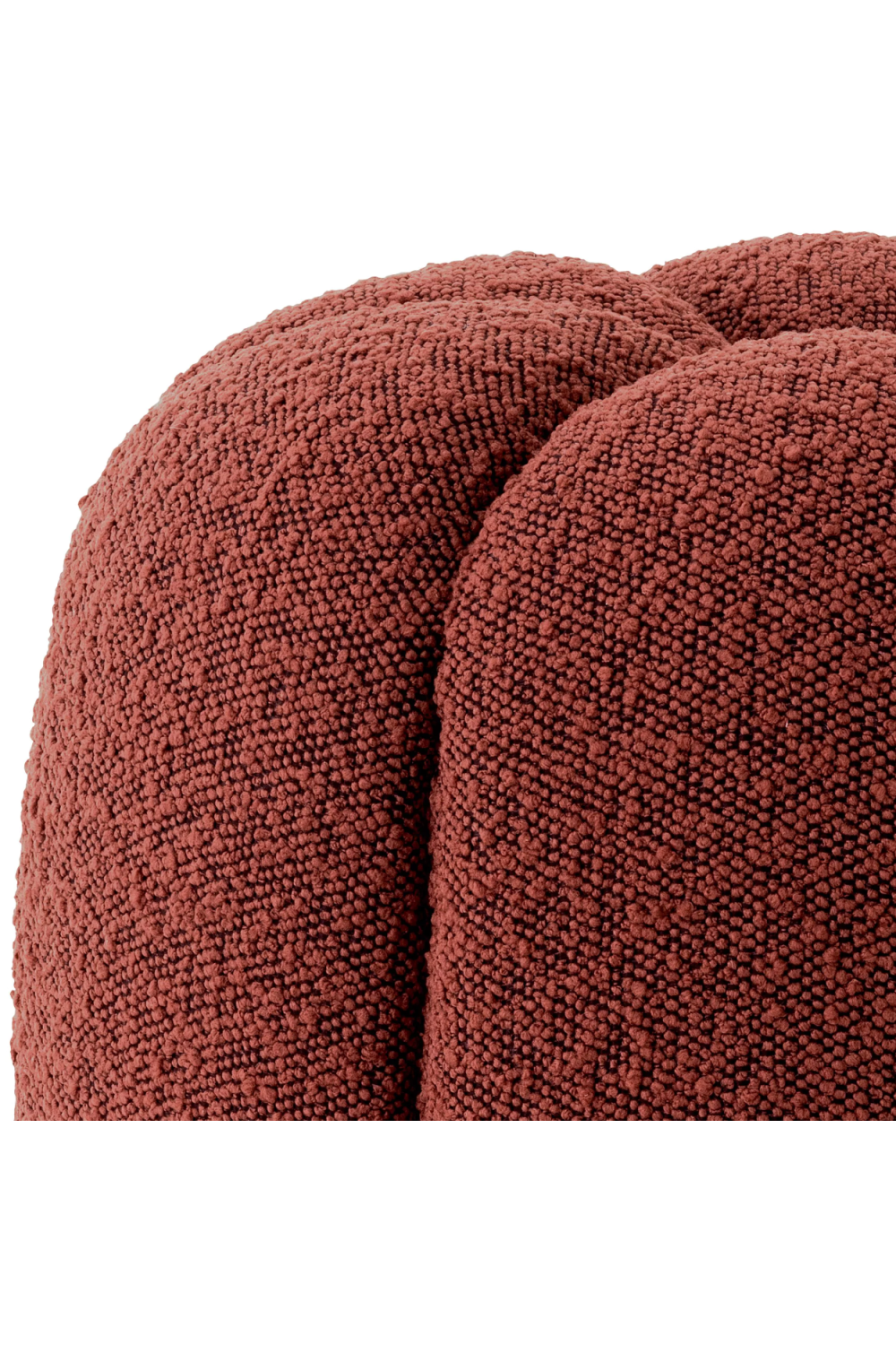 Modern Boucle Stool Orchanic | Eichholtz Miami