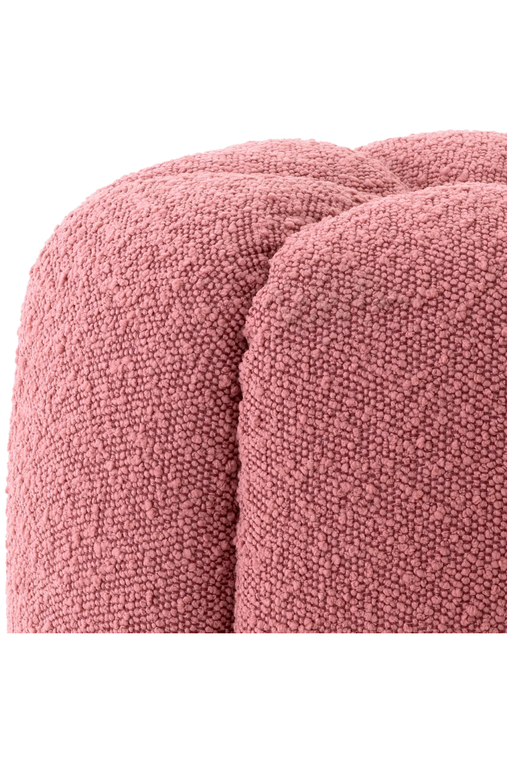 Modern Boucle Stool Orchanic | Eichholtz Miami