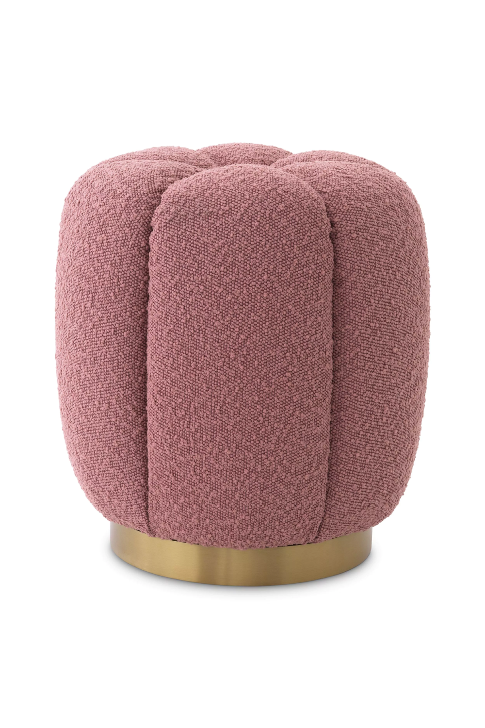 Modern Boucle Stool Orchanic | Eichholtz Miami