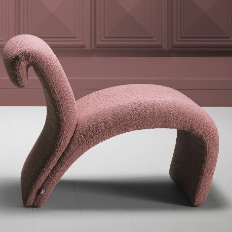 Bouclé Accent Chair Vignola | Eichholtz Miami