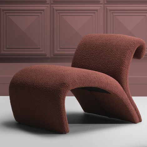 Bouclé Accent Chair Vignola | Eichholtz Miami
