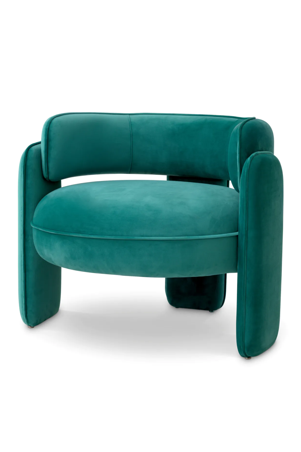 Velvet Modern Accent Chair Chaplin | Eichholtz Miami