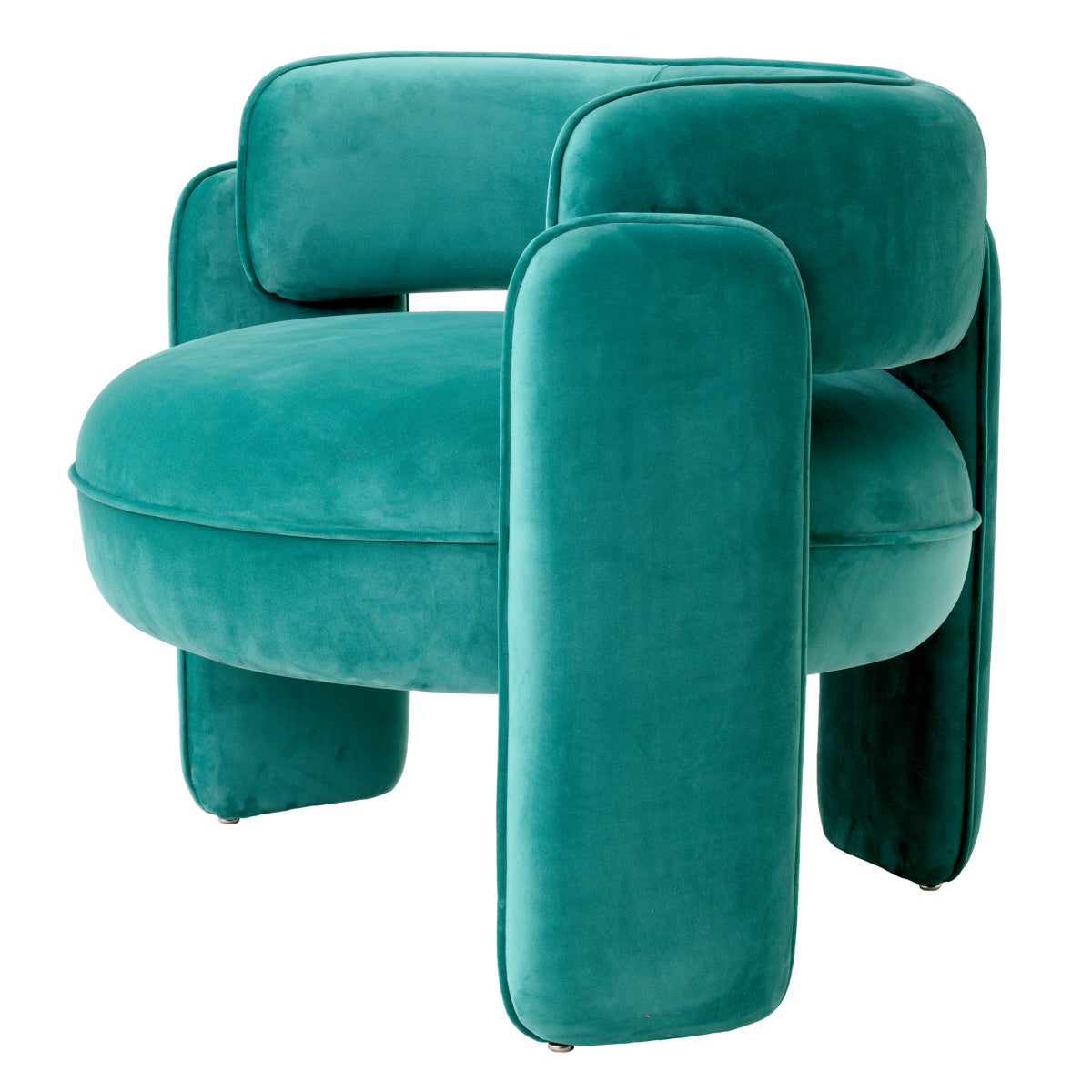Velvet Modern Accent Chair Chaplin | Eichholtz Miami