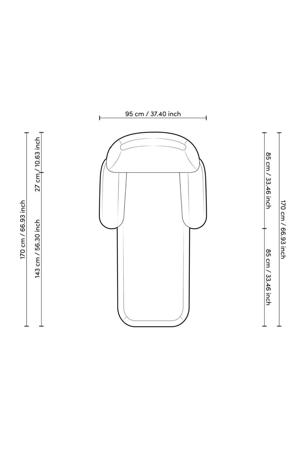 Modern Upholstered Chaise Longue Udine | Eichholtz Miami