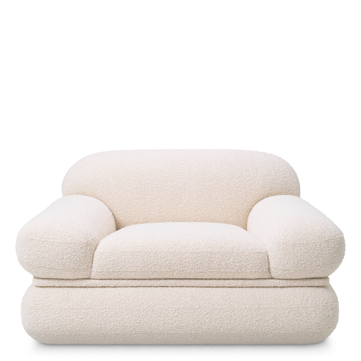 Boucle Cream Chair Ménard | Eichholtz Miami