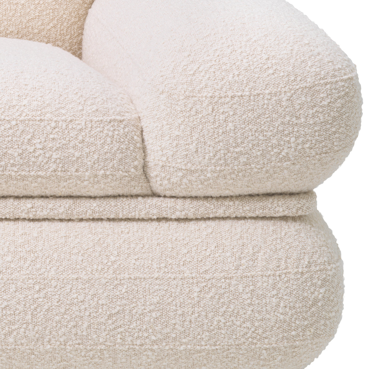Boucle Cream Chair Ménard | Eichholtz Miami