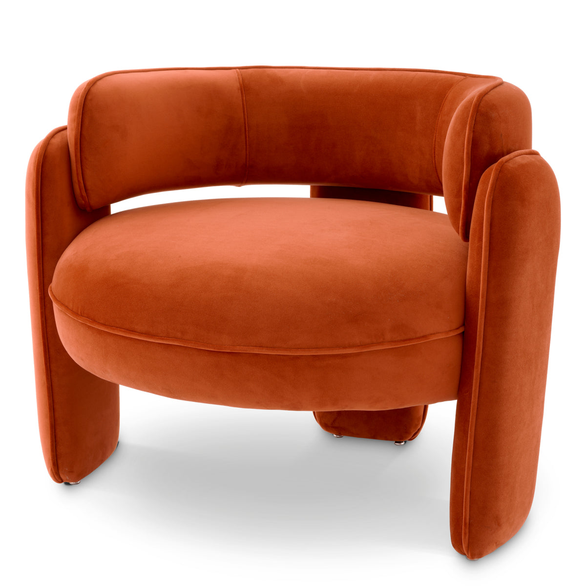 Velvet Modern Accent Chair Chaplin | Eichholtz Miami