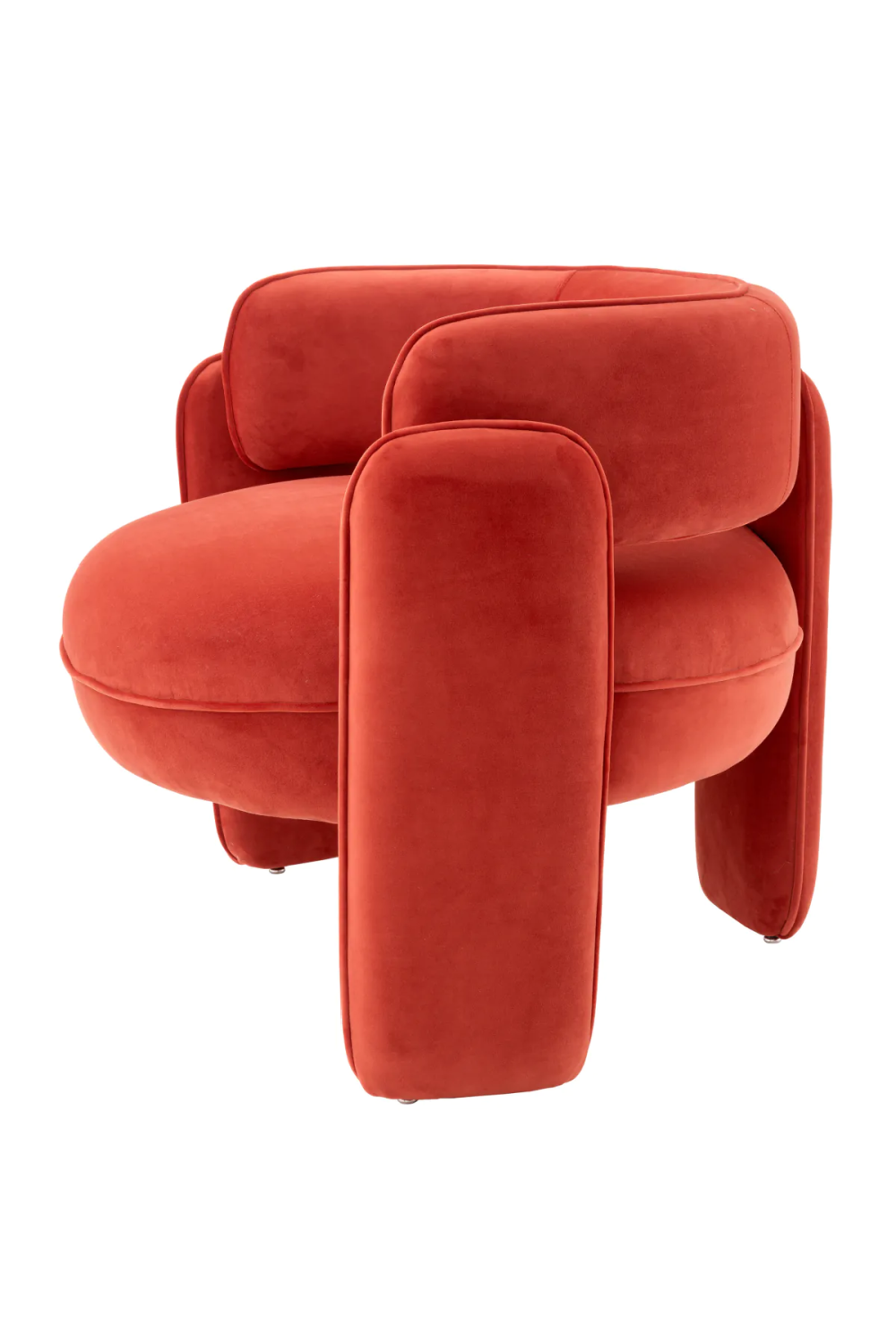 Velvet Modern Accent Chair Chaplin | Eichholtz Miami