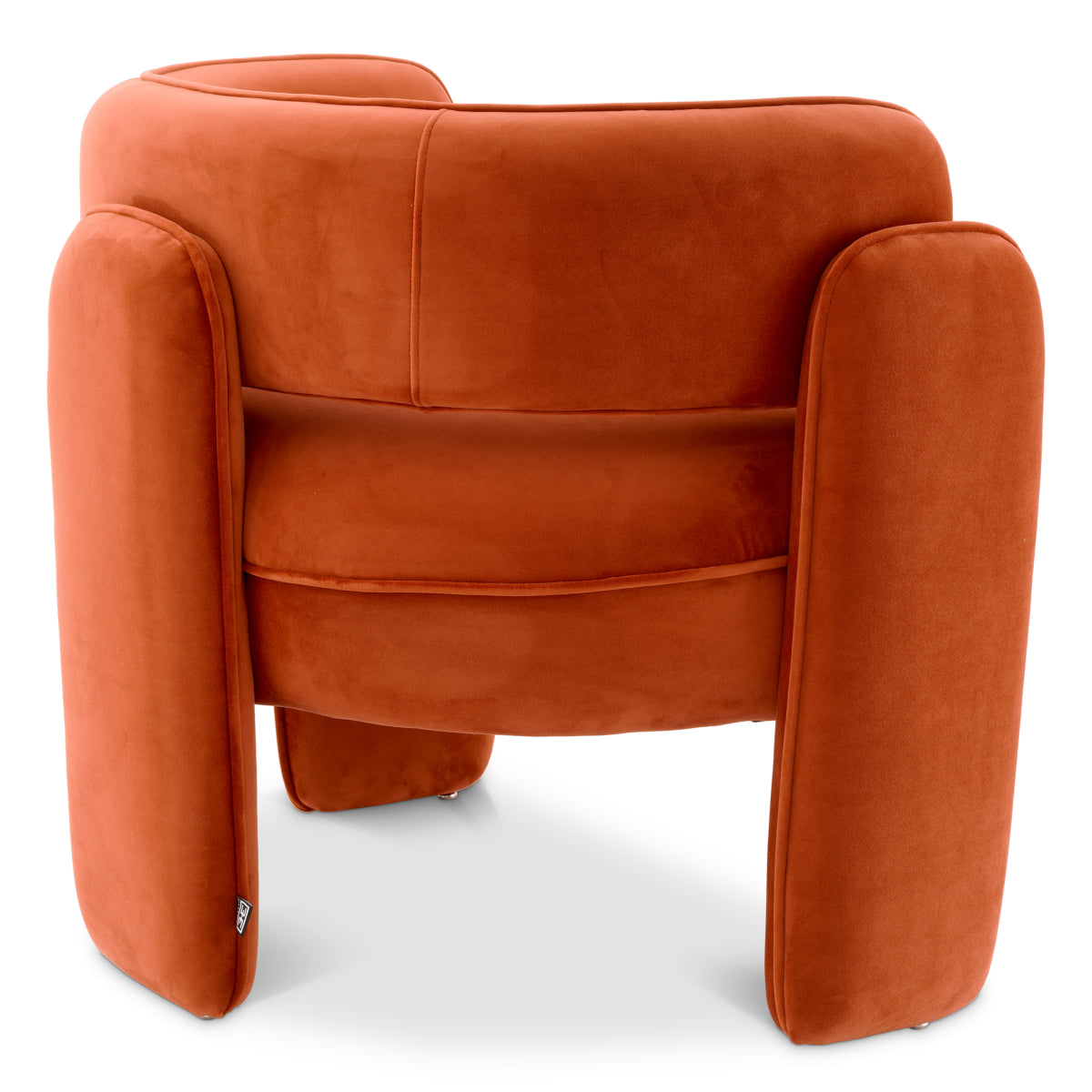 Velvet Modern Accent Chair Chaplin | Eichholtz Miami