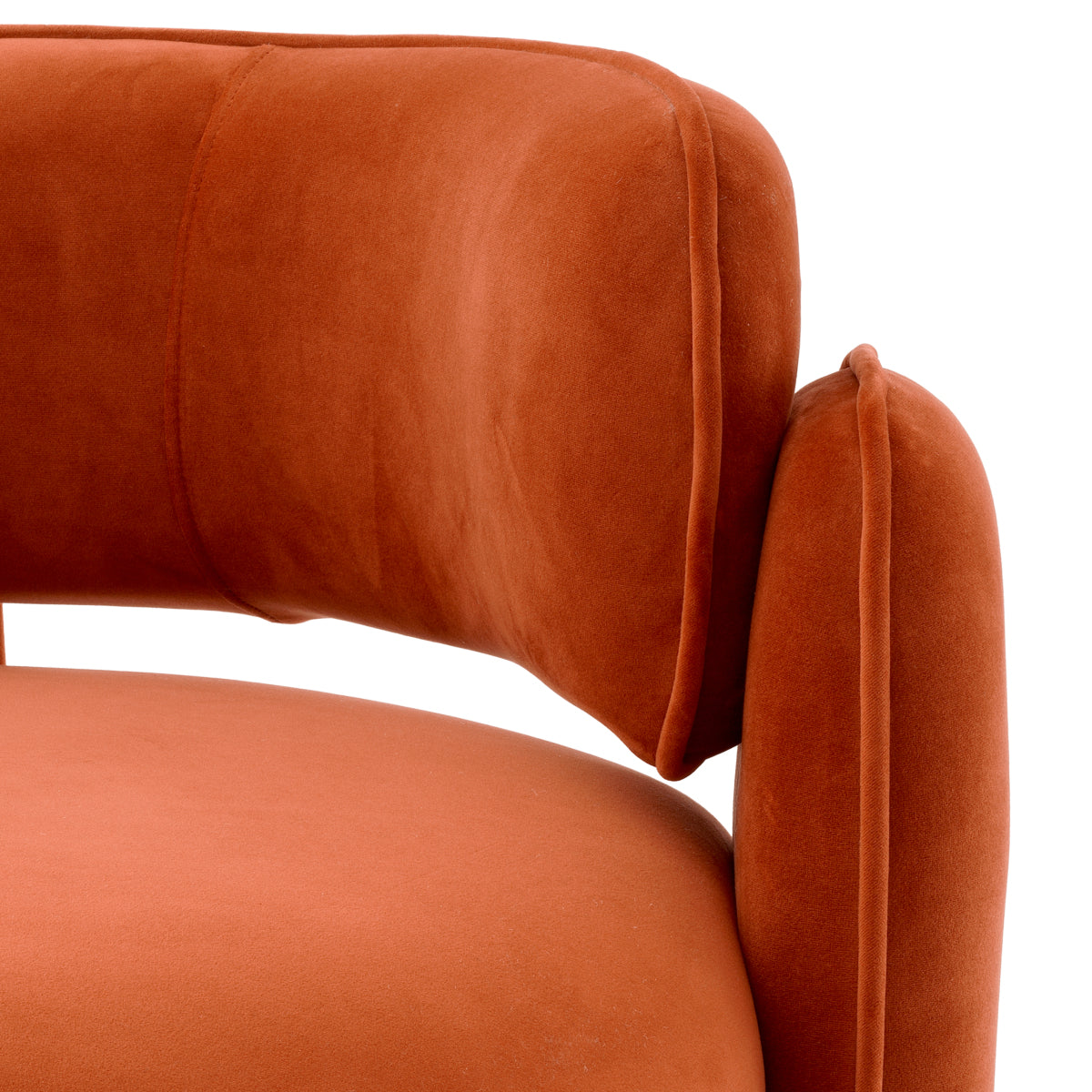 Velvet Modern Accent Chair Chaplin | Eichholtz Miami