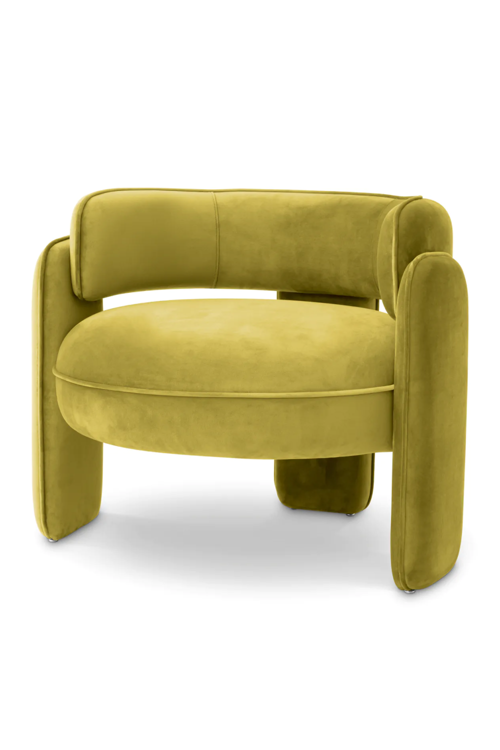 Velvet Modern Accent Chair Chaplin | Eichholtz Miami