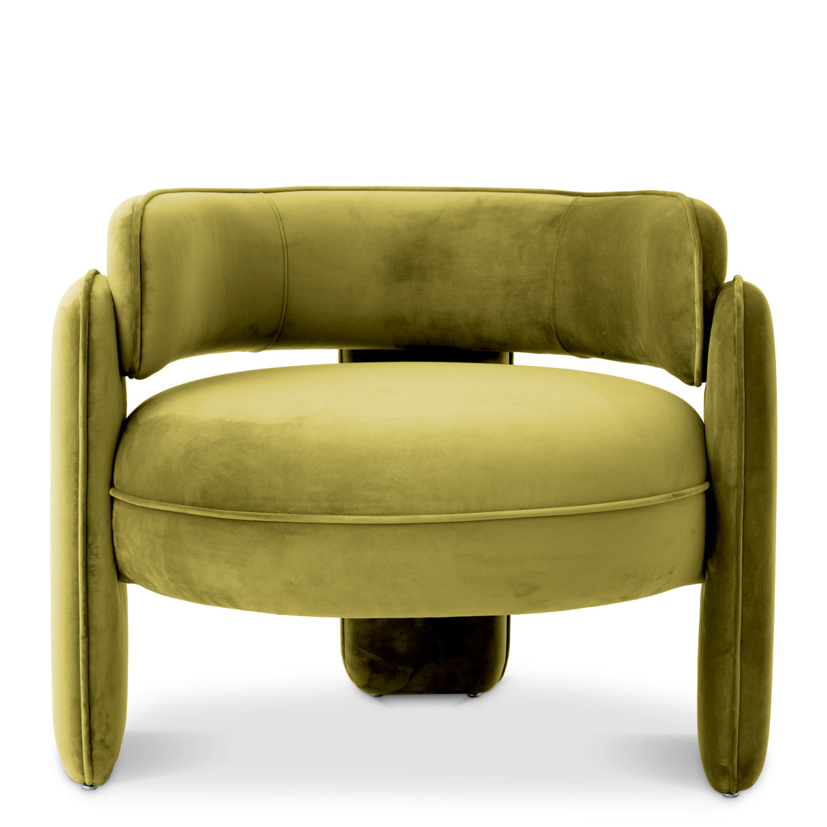 Velvet Modern Accent Chair Chaplin | Eichholtz Miami