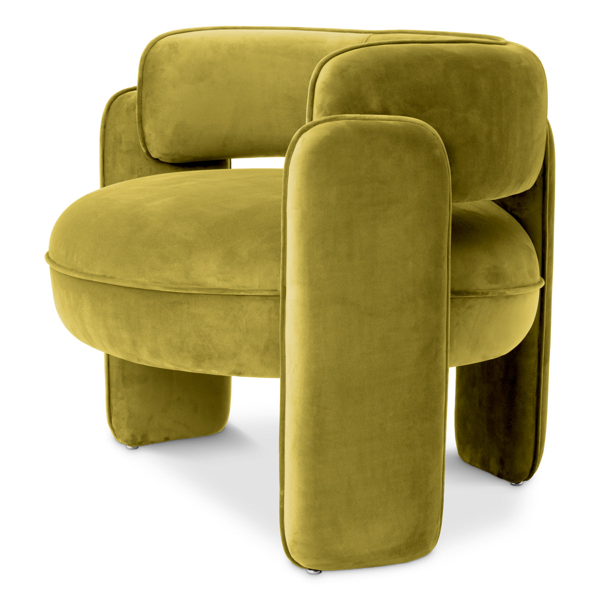Velvet Modern Accent Chair Chaplin | Eichholtz Miami