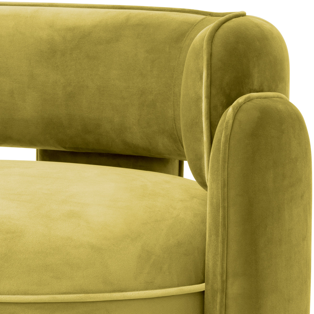 Velvet Modern Accent Chair Chaplin | Eichholtz Miami