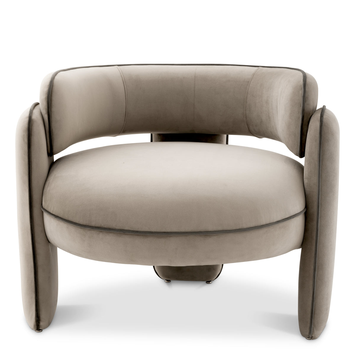 Velvet Modern Accent Chair Chaplin | Eichholtz Miami