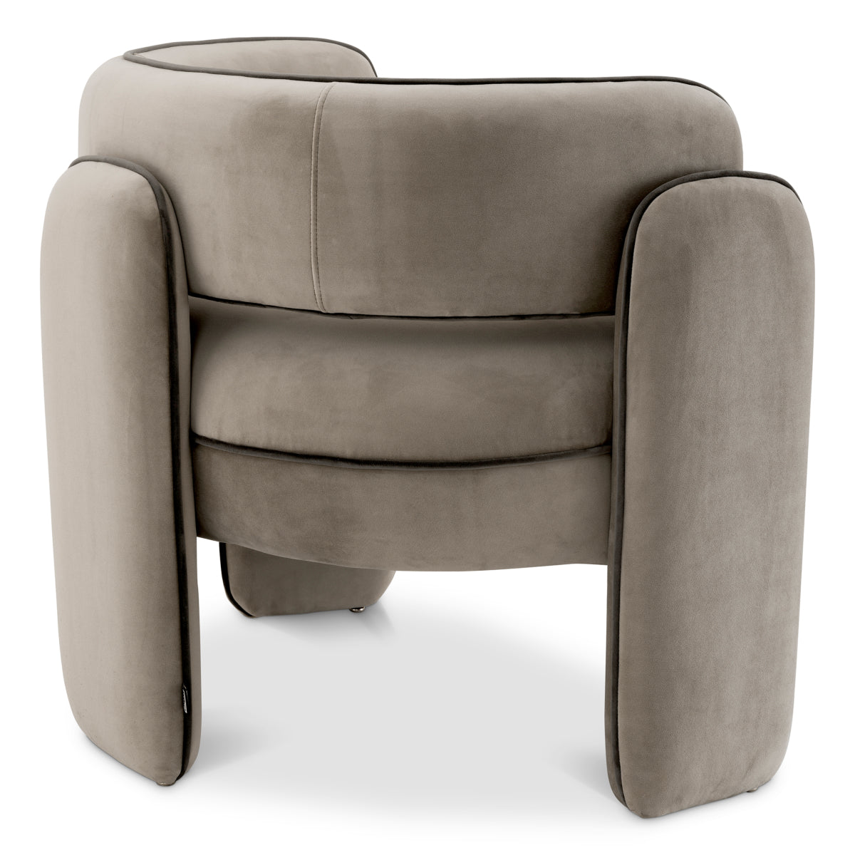Velvet Modern Accent Chair Chaplin | Eichholtz Miami