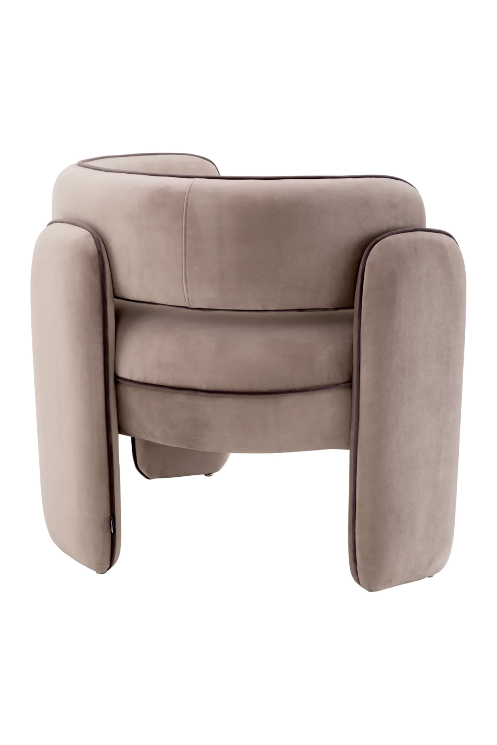 Velvet Modern Accent Chair Chaplin | Eichholtz Miami