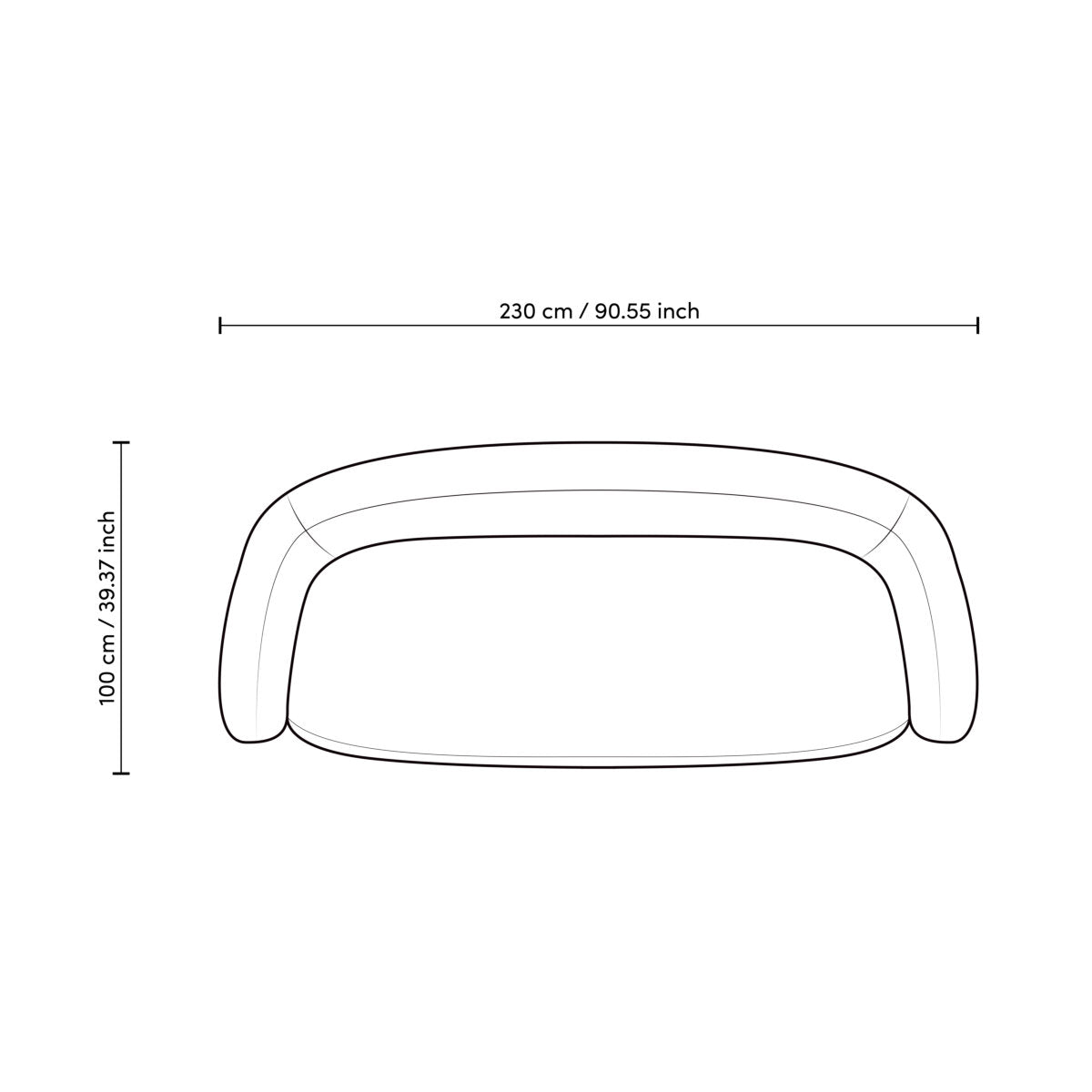 Off-white Modern Sofa Novelle | Eichholtz Miami
