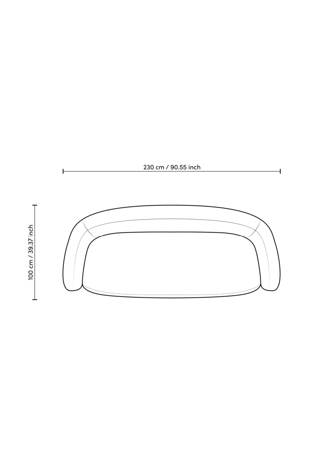 Off-white Modern Sofa Novelle | Eichholtz Miami
