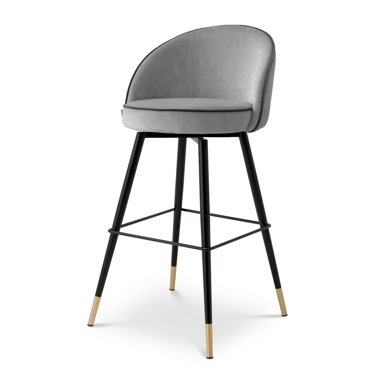 Piped Modern Bar Stools (2) Cooper | Eichholtz Miami