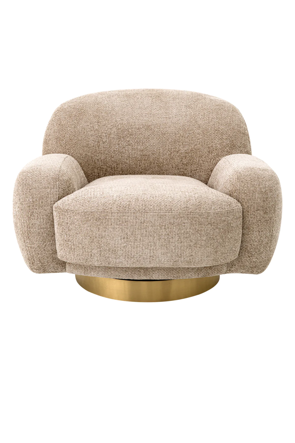 Curved Swivel Armchair Udine| Eichholtz Miami
