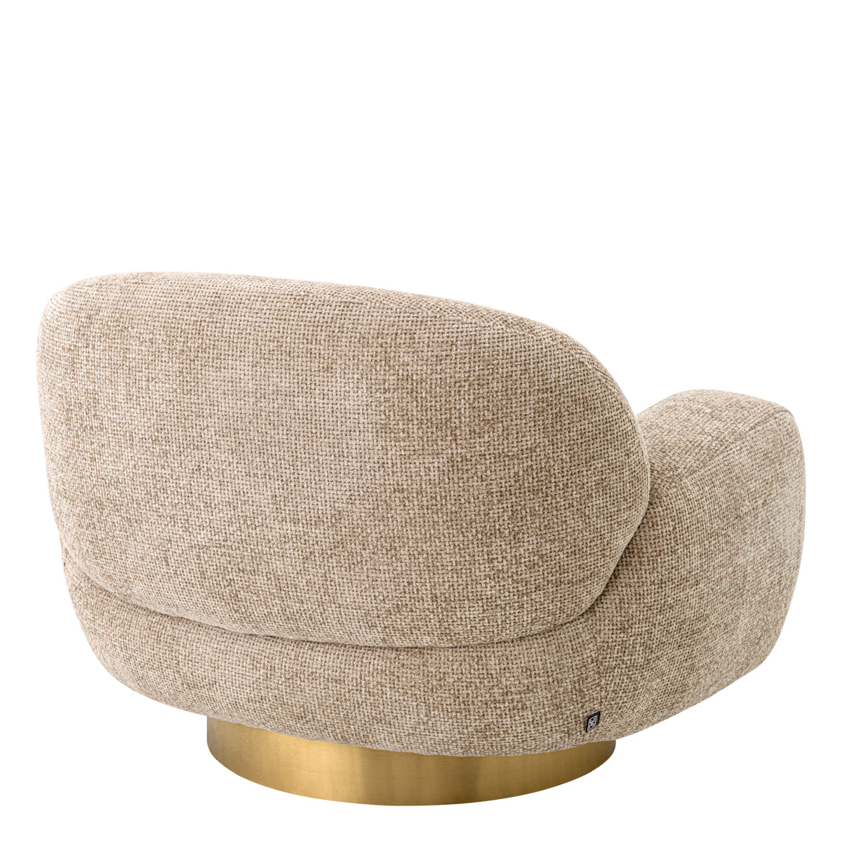 Curved Swivel Armchair Udine | Eichholtz Miami