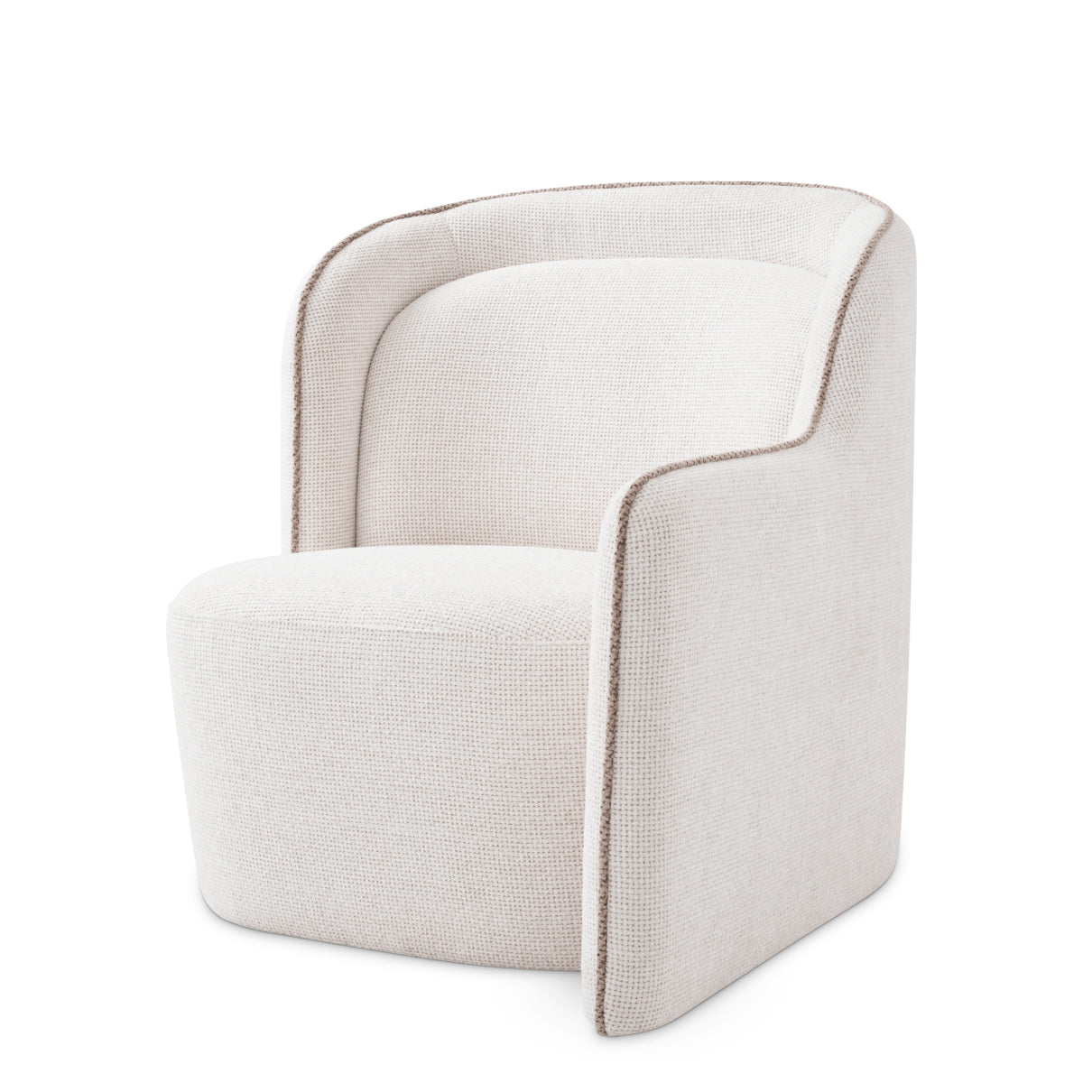 Off White Accent Chair Barrier | Eichholtz Miami