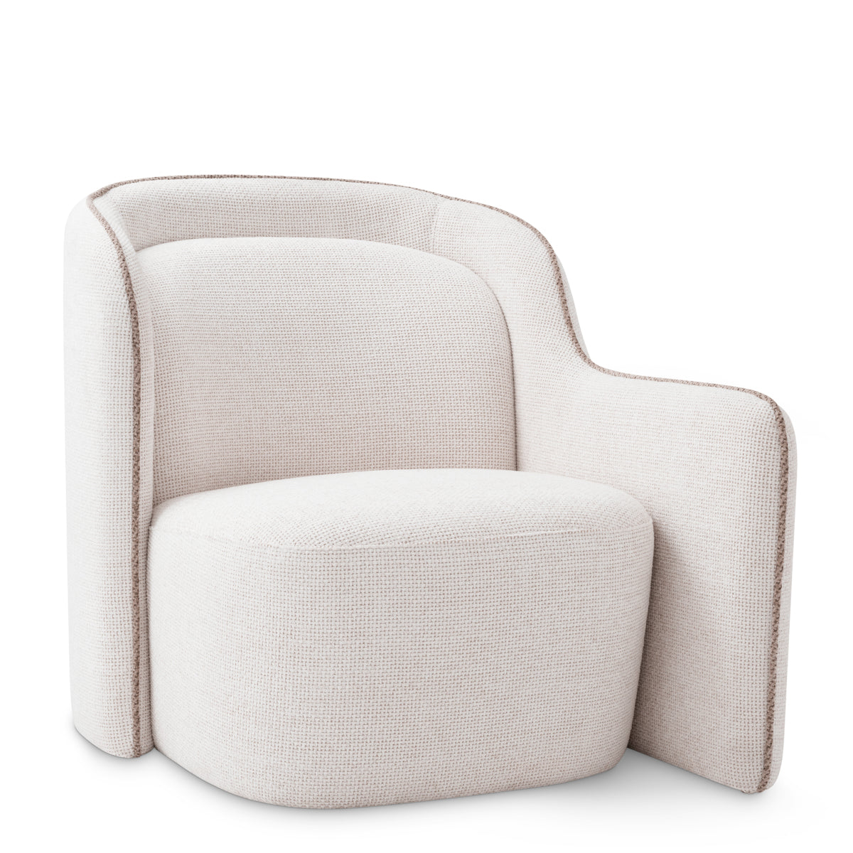 Off White Accent Chair Barrier | Eichholtz Miami