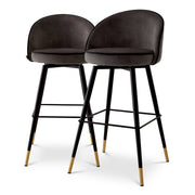 Piped Modern Bar Stools (2) Cooper | Eichholtz Miami