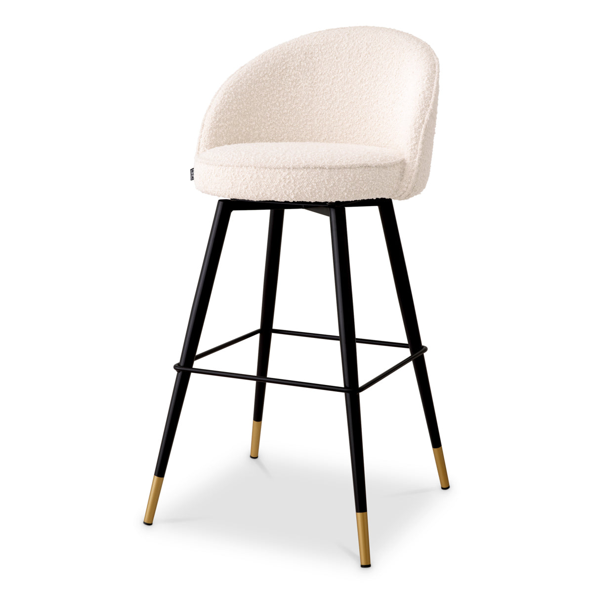Piped Modern Bar Stools (2) Cooper | Eichholtz Miami