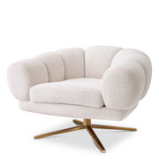 Off-White Swivel Chair Sunset | Eichholtz Miami