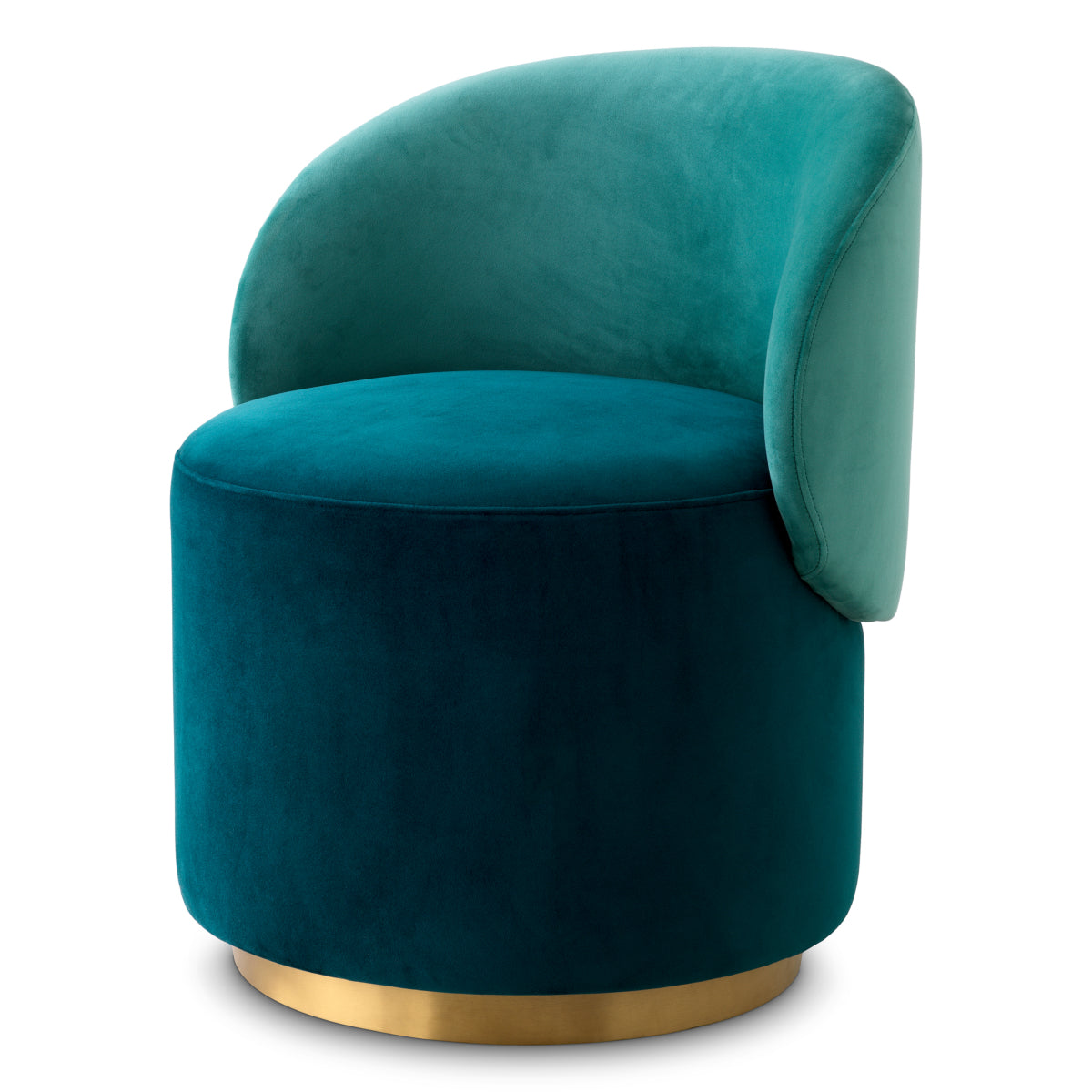 Velvet Low Dining Chair Greer | Eichholtz Miami