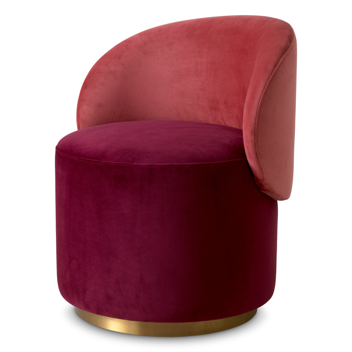 Velvet Low Dining Chair Greer | Eichholtz Miami