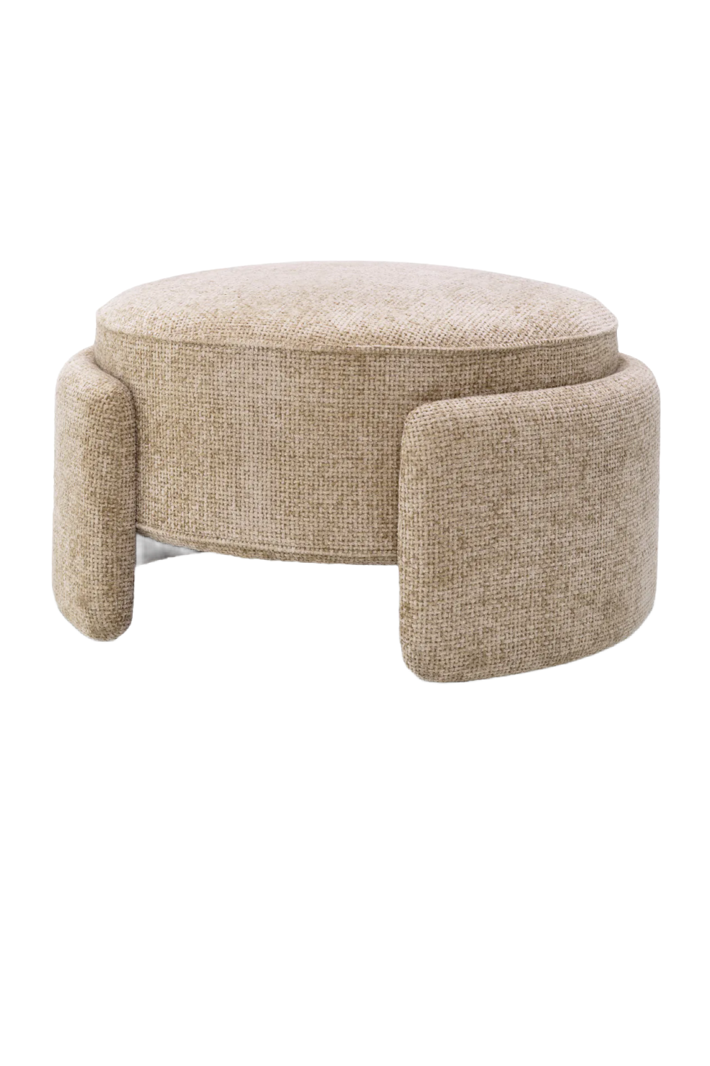 Upholstered Modern Stool Ortega | Eichholtz Miami