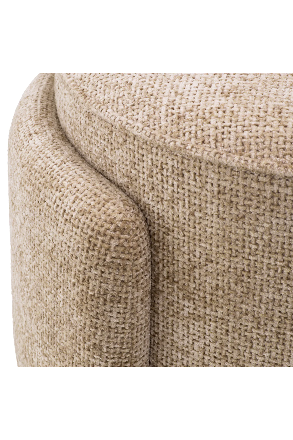 Upholstered Modern Stool Ortega | Eichholtz Miami