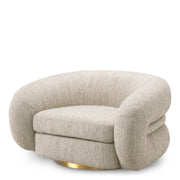 Light Gray Swivel Chair Cosenza | Eichholtz Miami