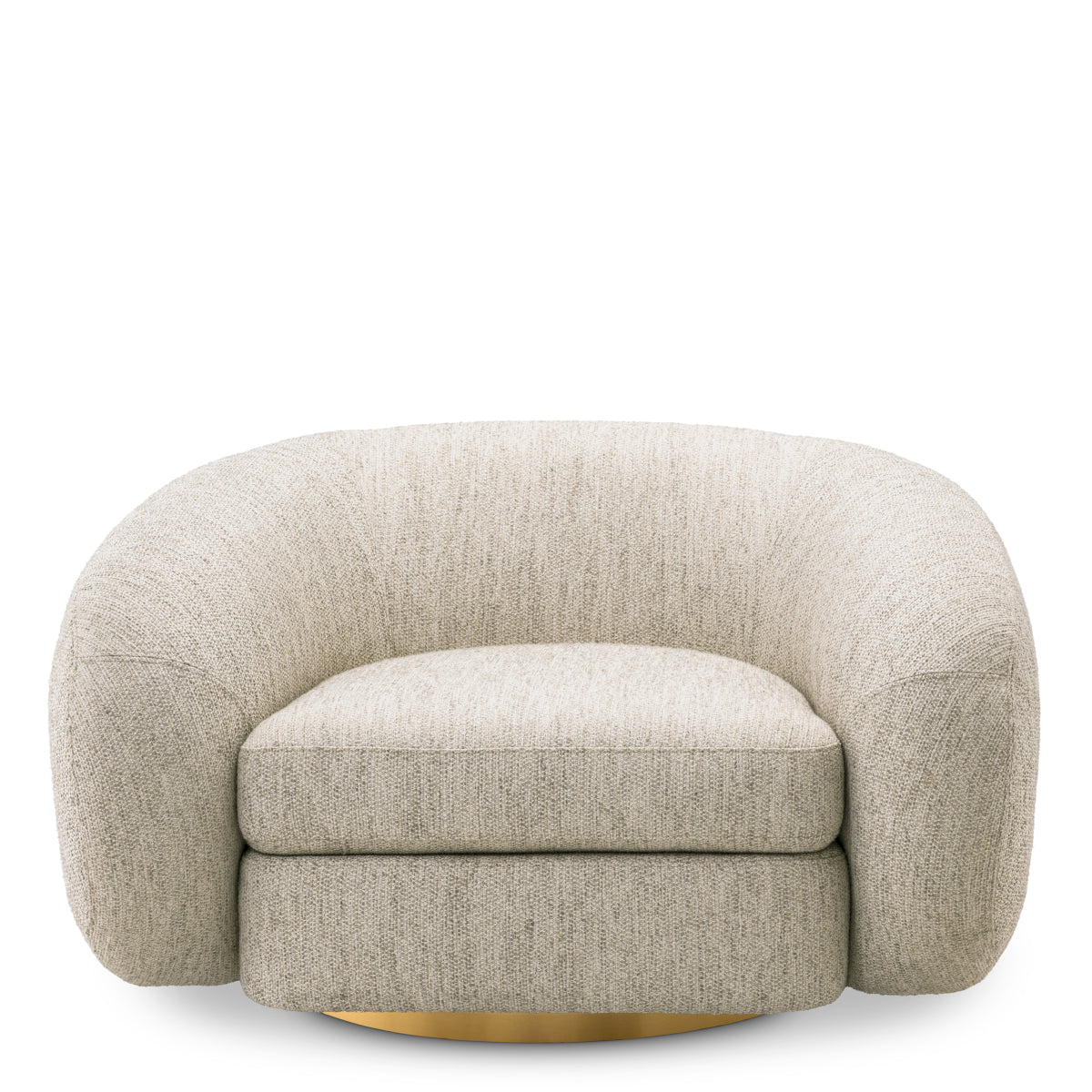 Light Gray Swivel Chair Cosenza | Eichholtz Miami