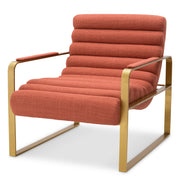 Padded Modern Lounge Armchair Olsen | Eichholtz Miami