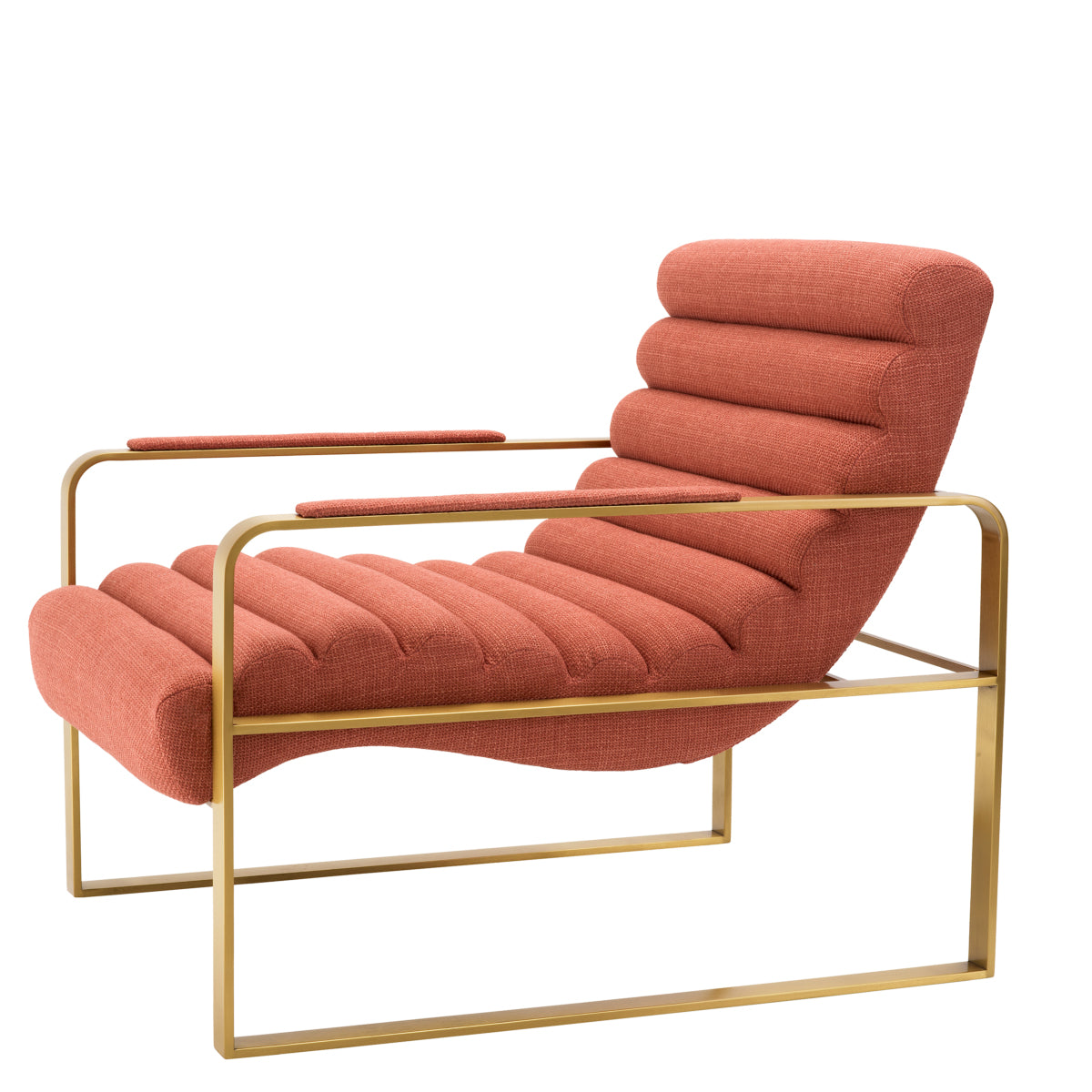 Padded Modern Lounge Armchair Olsen | Eichholtz Miami
