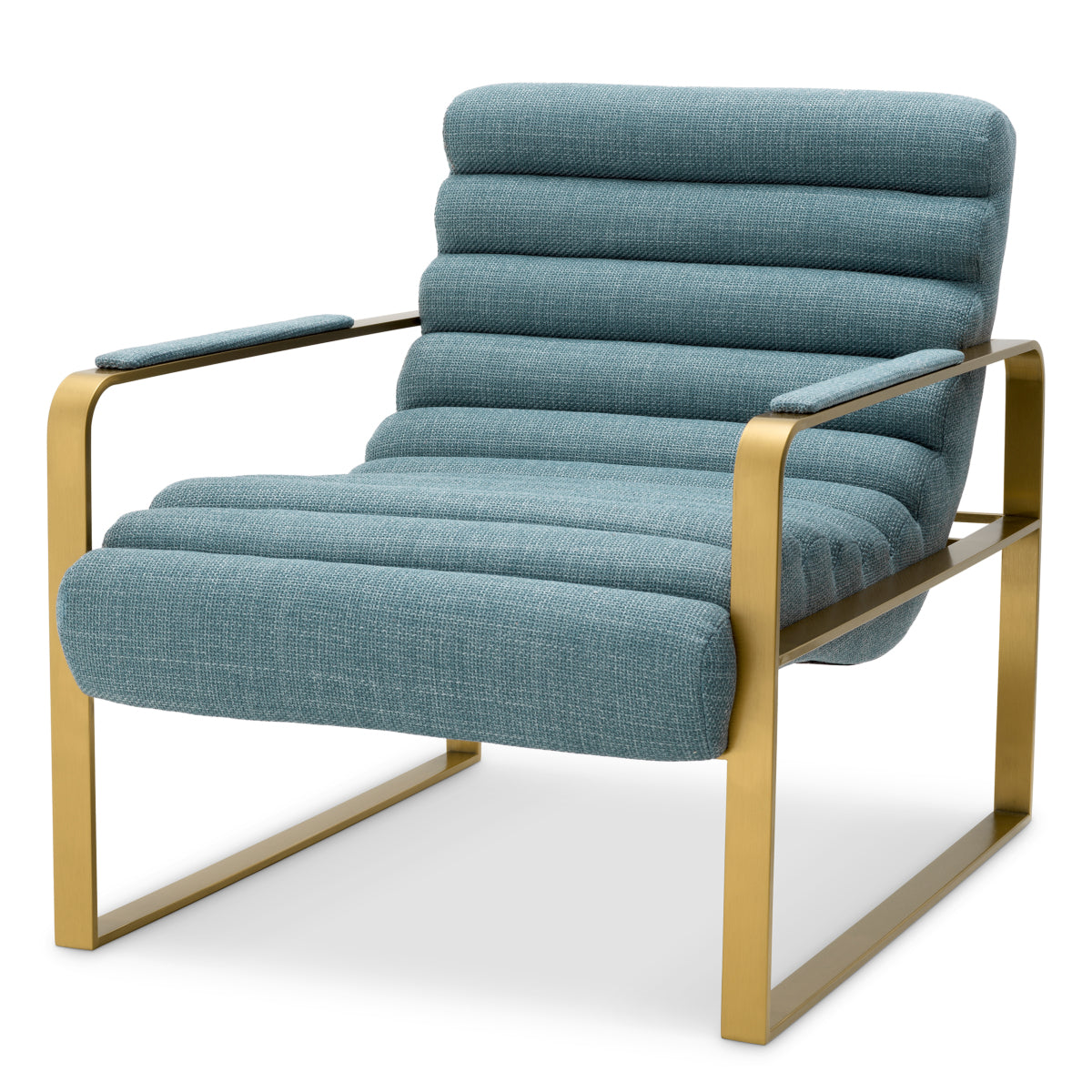 Padded Modern Lounge Armchair Olsen | Eichholtz Miami