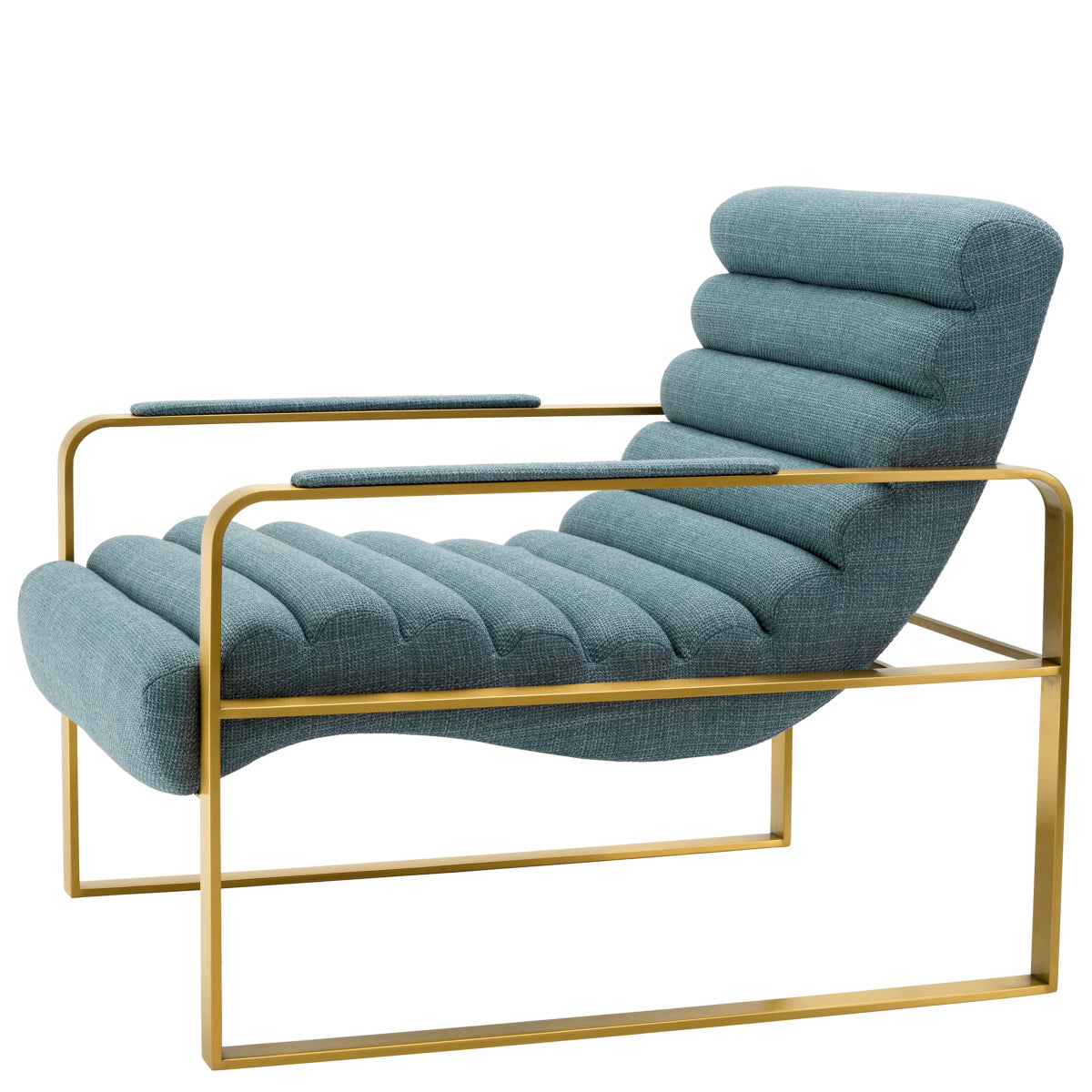 Padded Modern Lounge Armchair Olsen | Eichholtz Miami