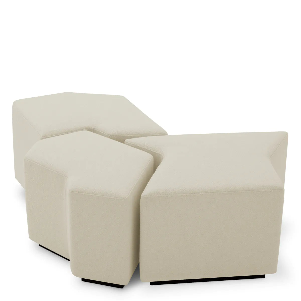 Rêve Cream Stools (3) Filbert | Eichholtz Miami