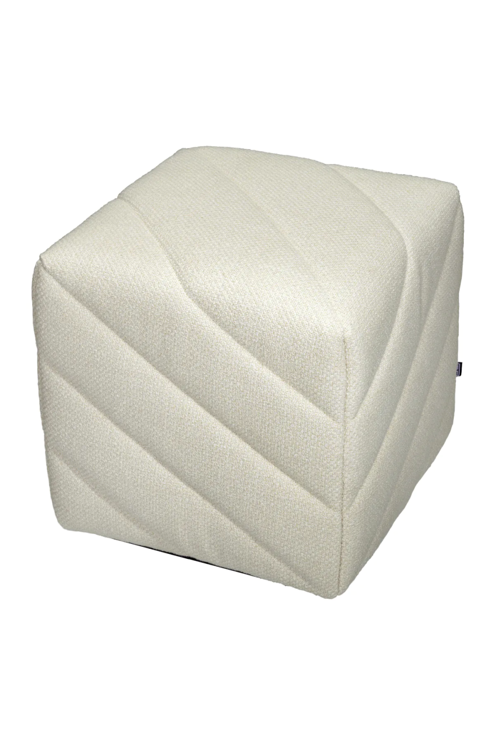 Upholstered Modern Stool Avellino - Thumbnail 2