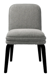 Gray Upholstered Dining Chair Lucia | Eichholtz Miami